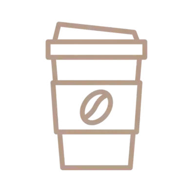 Hot Coffee Catering Icon