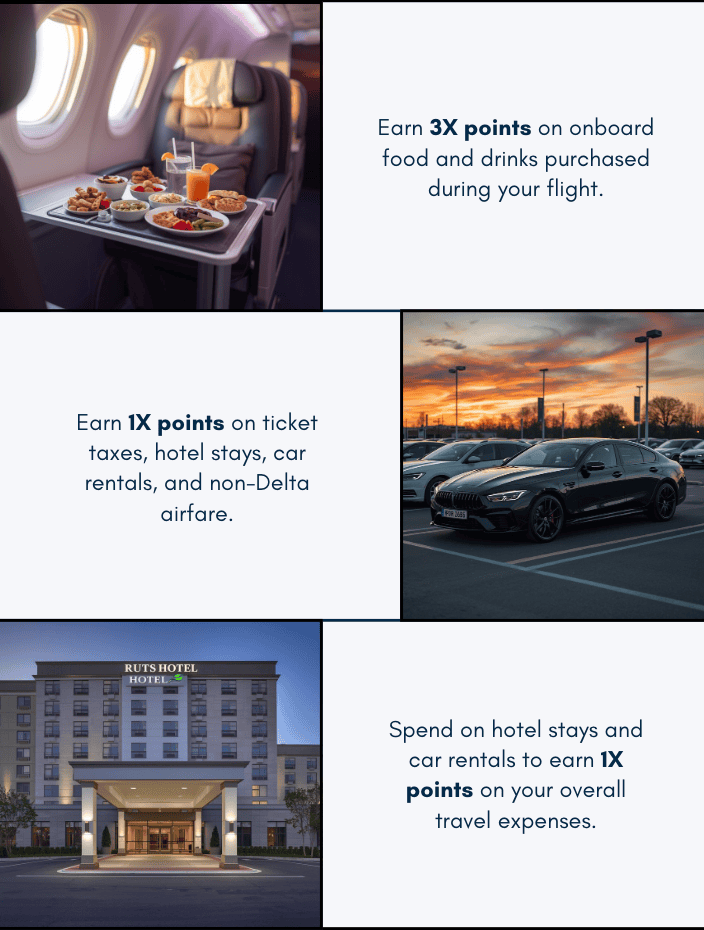Delta SkyMiles Reserve American Express Card Review: Is It Worth the $650 Fee for Delta Loyalists? 2 Delta Reserve card earn