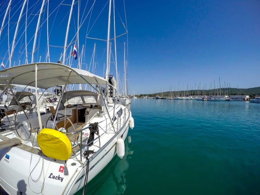 chorwacja jachtem