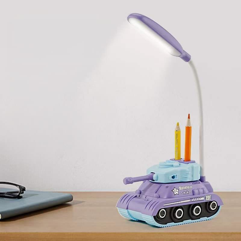 Military Tank Kids Table Lamp