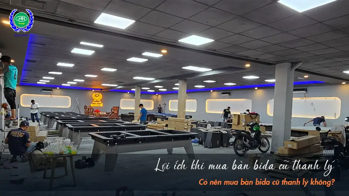 Các dòng bàn bida cũ phổ biến