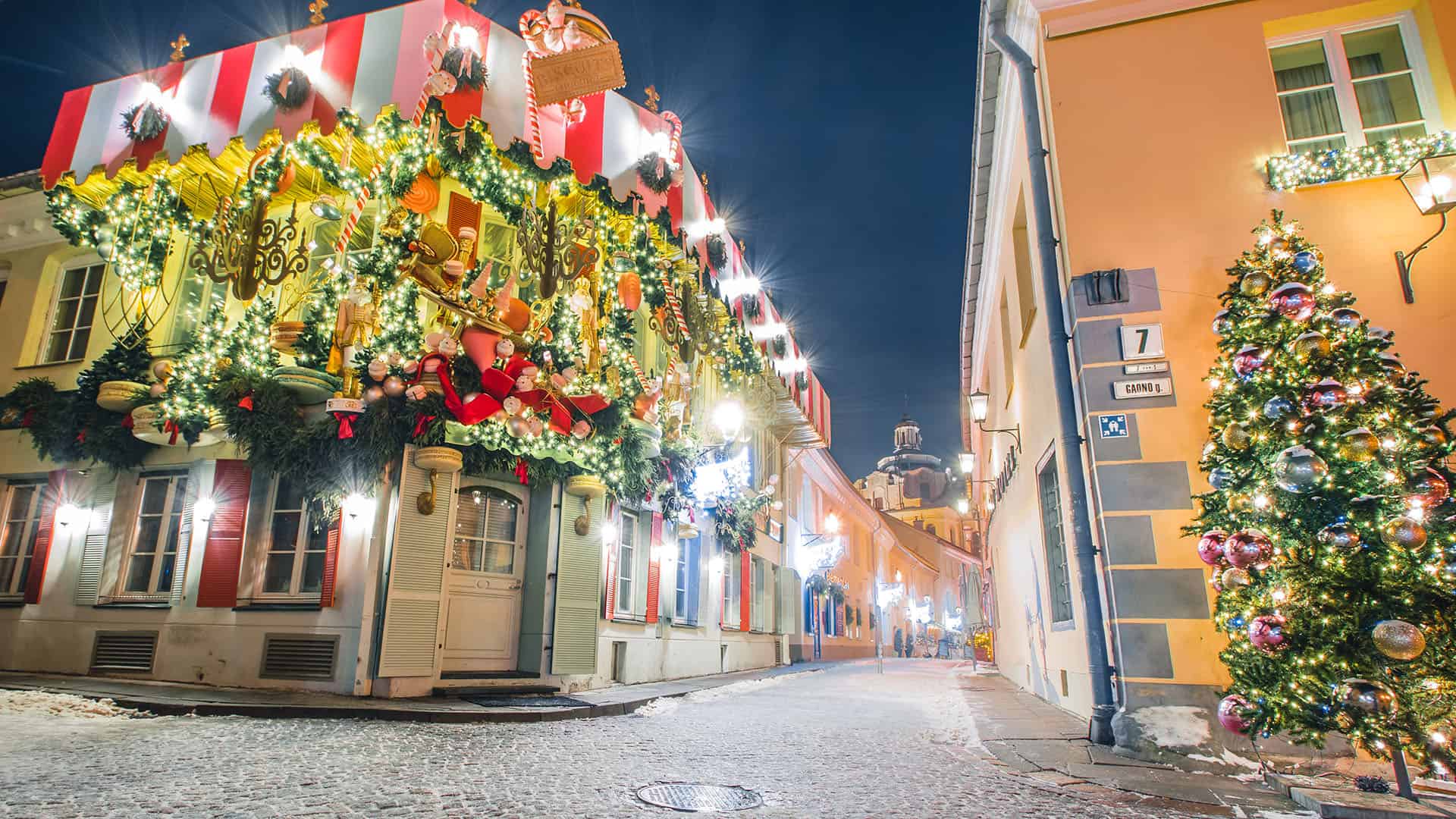 Vilnius: Weihnachten abseits der Menschenmassen