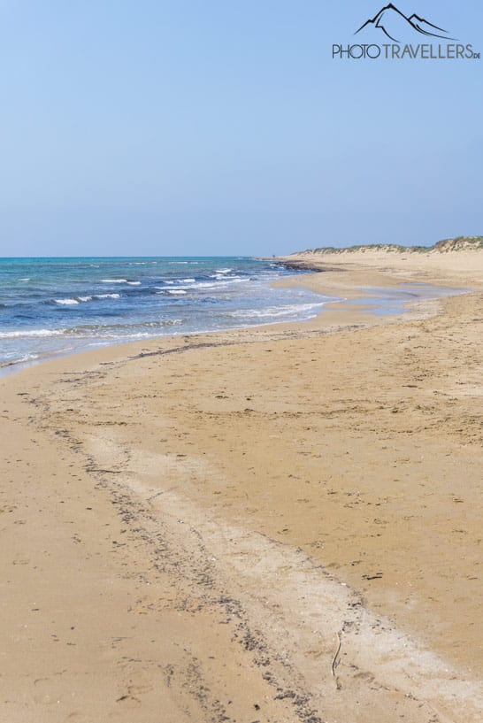 Der Halikounas Beach auf Korfu