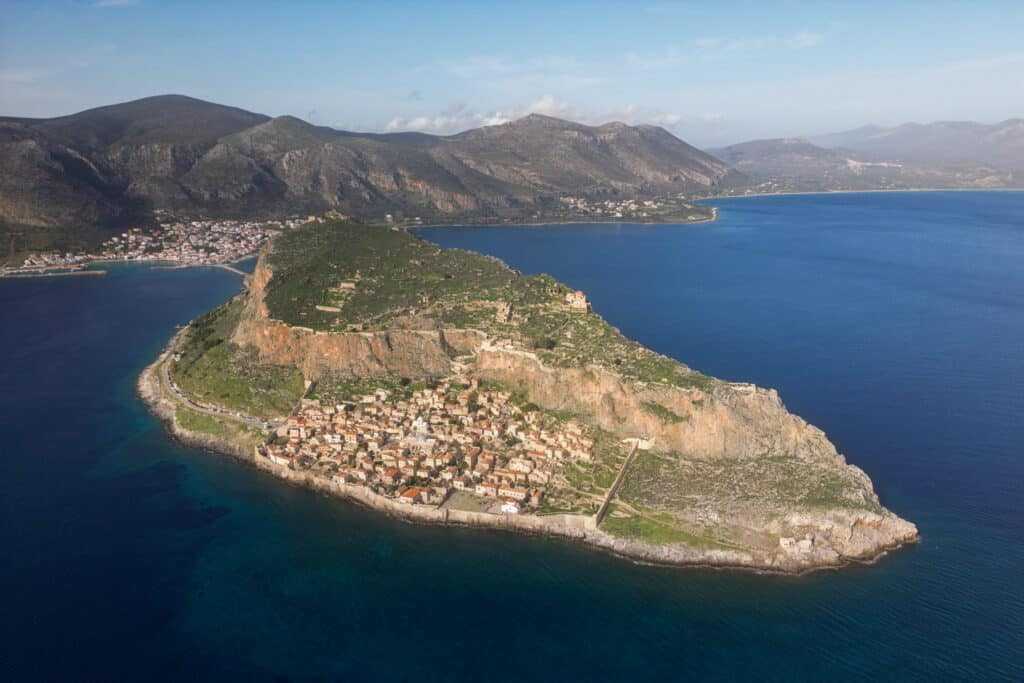 Istanbul Sehenswürdigkeiten, istanbul - Monemvasia Monemvasia Luftaufnahme