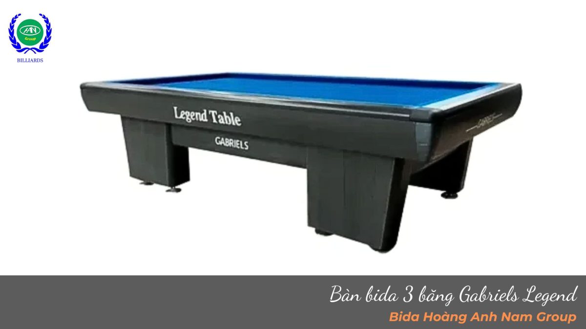 Bàn bida 3 băng Gabriels Legend