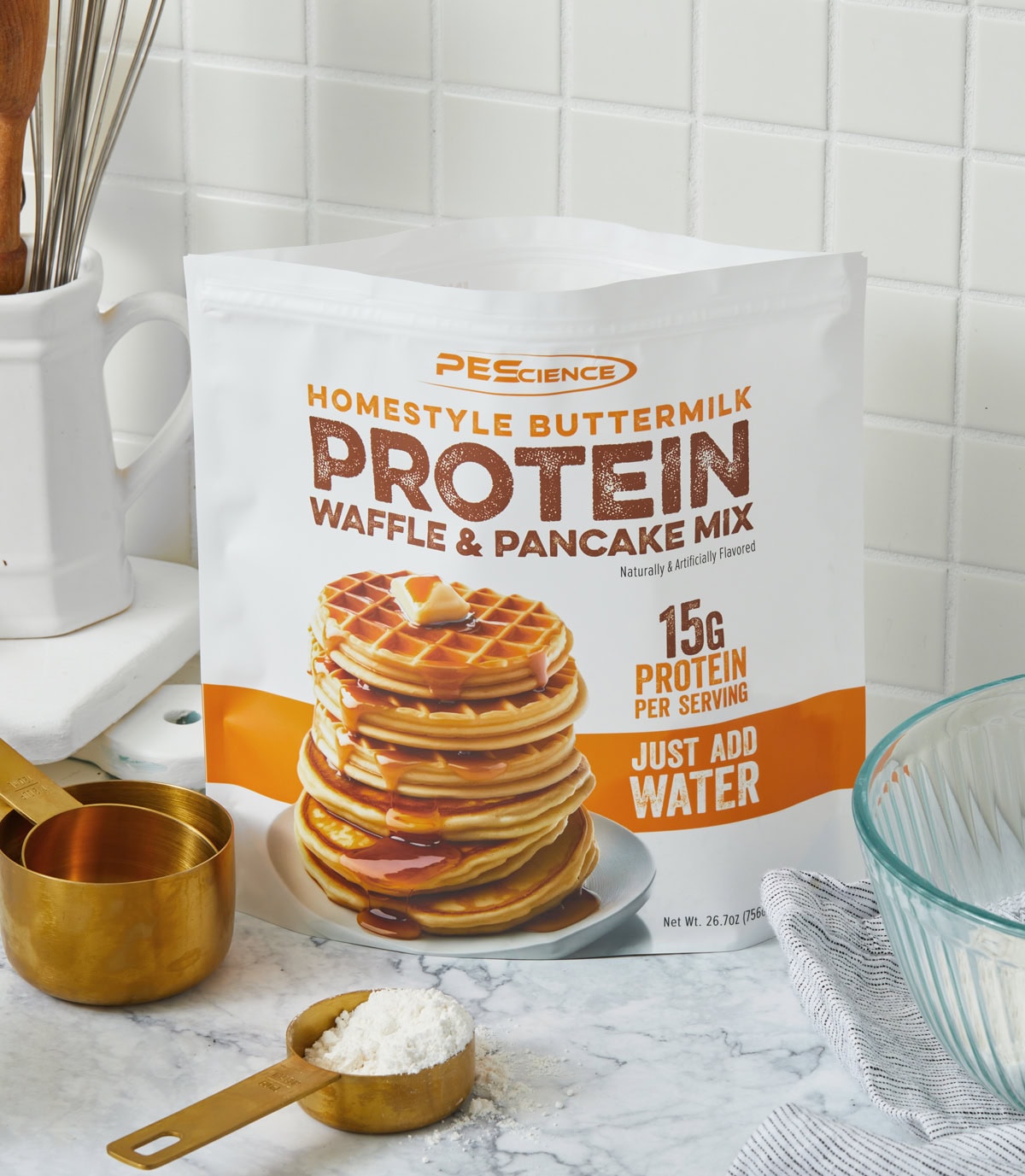 PEScience waffle mix