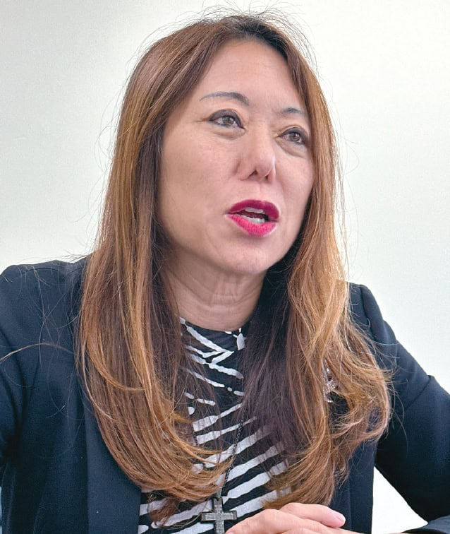 Fiona Ma discusses California lieutenant governor race during a press conference