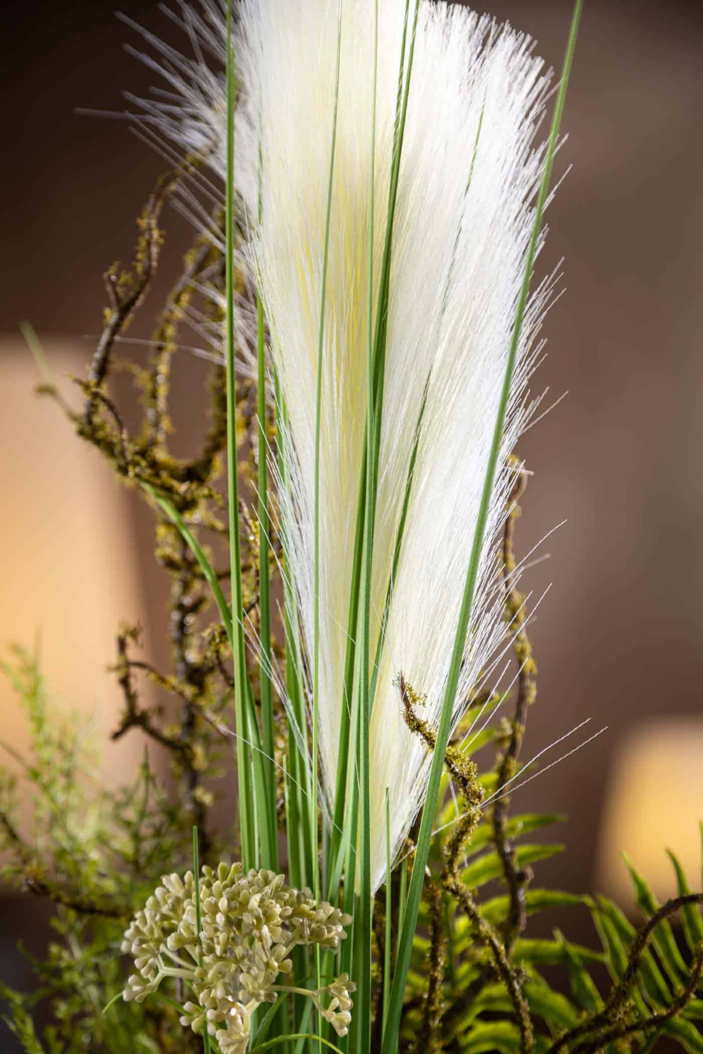 Bouquet Peonie e Dalie salmone di alta qualità. Ideale per uso esterno