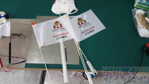 A3 size Bicycle flags