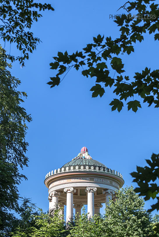 Der Monopteros im Englischen Garten