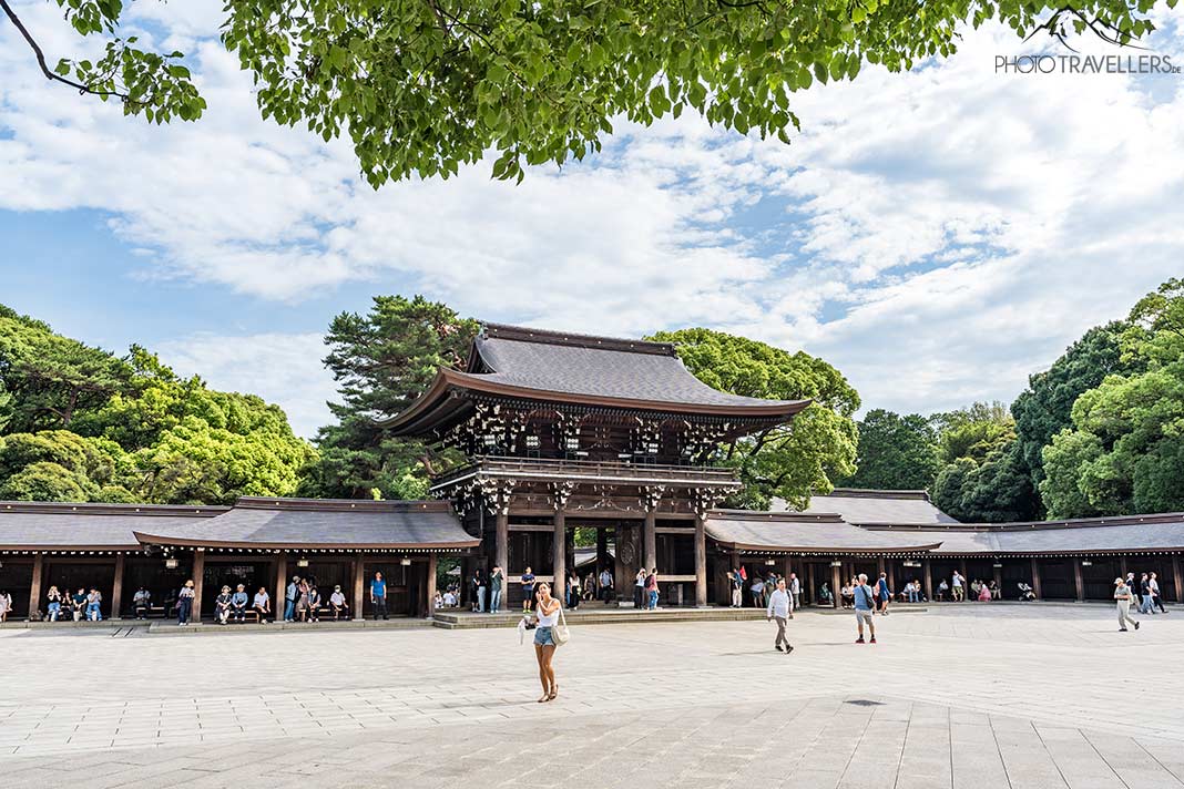 Der Meiji-Schrein in Tokio
