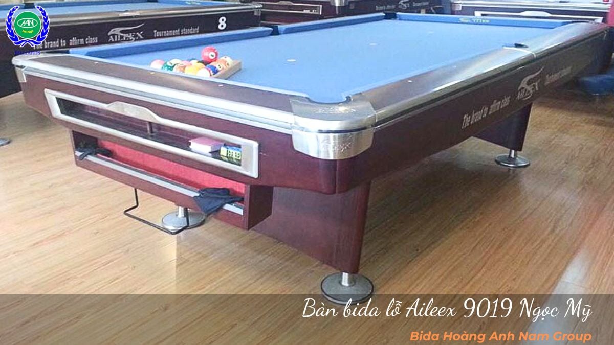 Bàn bida lỗ Aileex 9019 Ngọc Mỹ