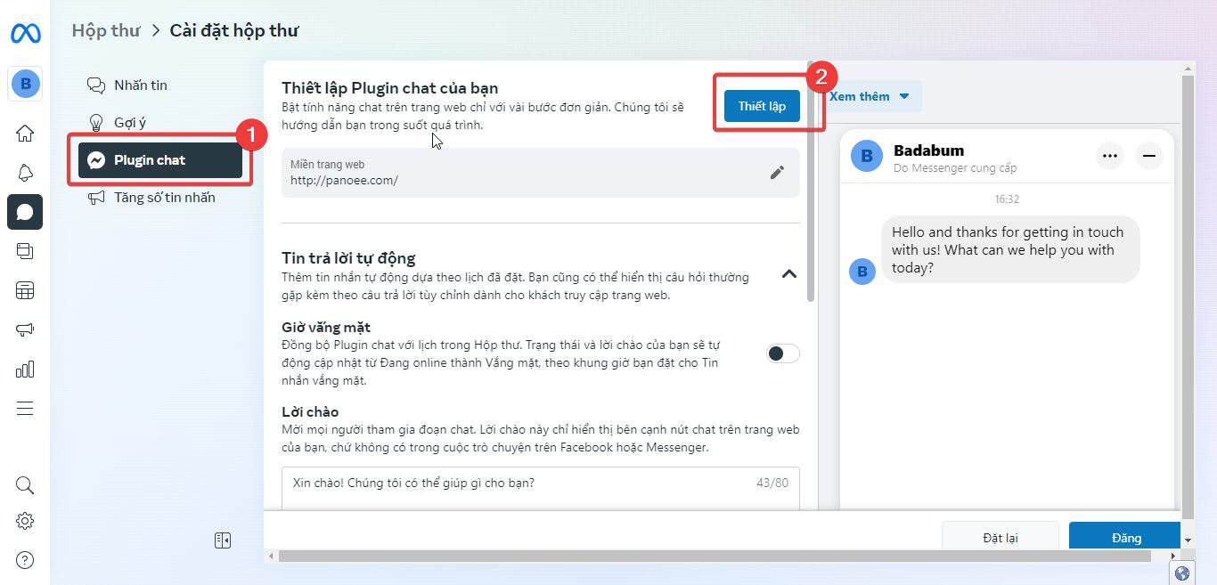 Add Facebook Messenger plugin to your Virtual Tour 4 How to Add Facebook Messenger Chat to a Virtual Tour