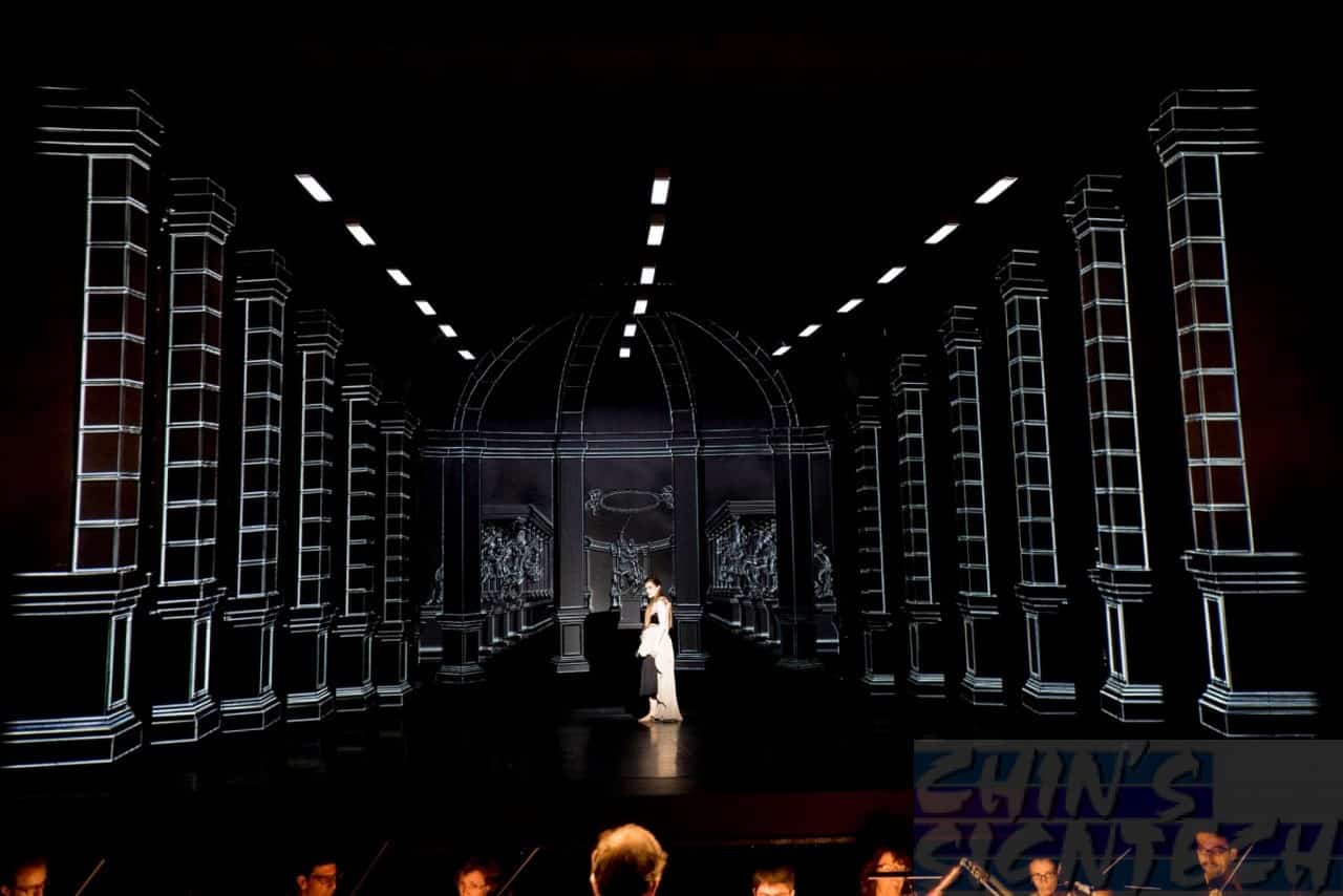 fabric backdrop for opera show