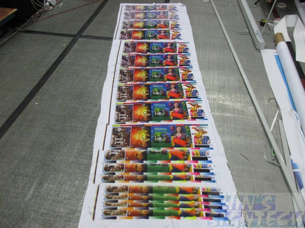 test print on 3.2m width 260 gsm wrinkle free fabric