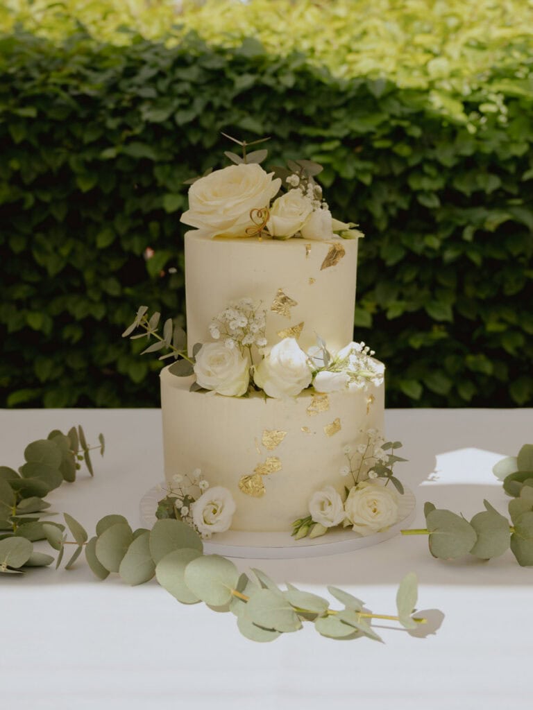 Elegante Hochzeitstorte
