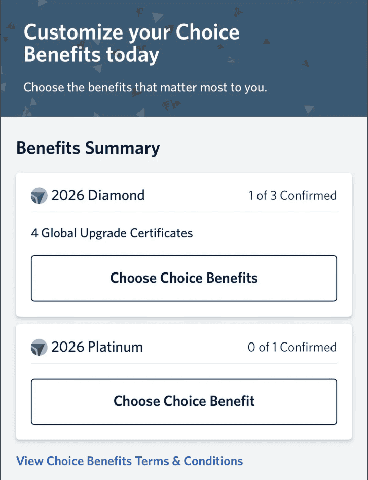 Delta Choice Benefits: Eligibility, Selection, and Real Value in the Delta SkyMiles Medallion Program 5 Select My Delta Choice Benefits