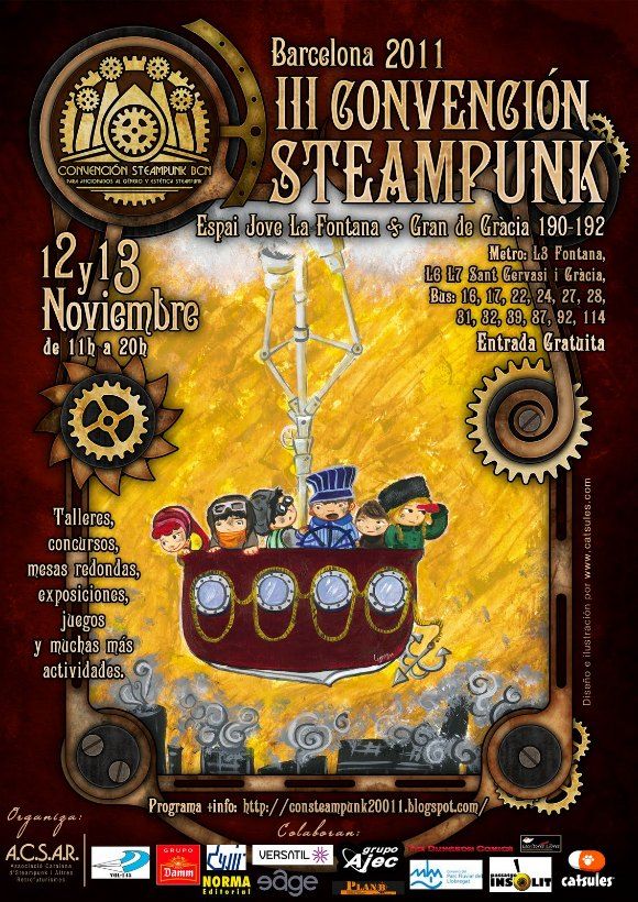 III Steampunk Convention Barcelona 2011 III Steampunk Convention Barcelona 2011