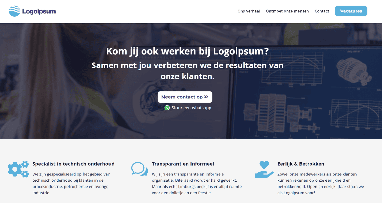 12 Expert tips voor een effectieve 'werken bij' website