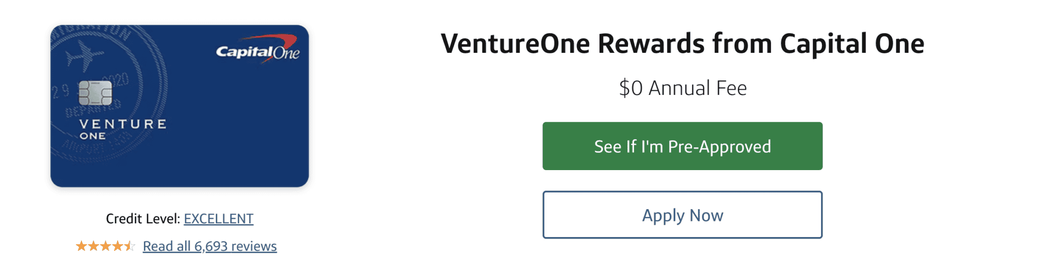 Capital One VentureOne Card Review: No-Fee Travel Rewards Breakdown 1 Capital One VentureOne Rewards
