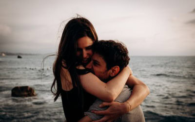 Seance photos de couple à Biarritz