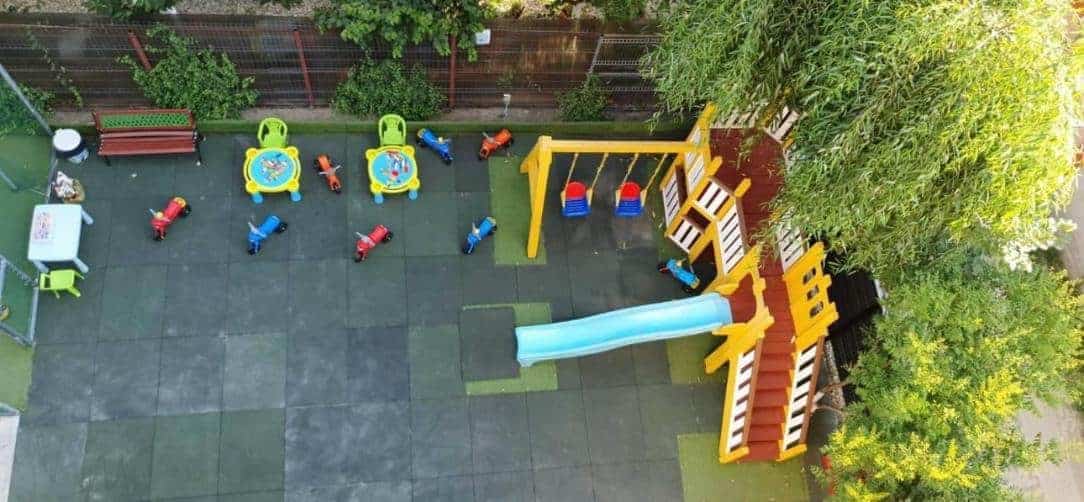 Rose Garden Kids by ETOS Academy Ilfov aerial view