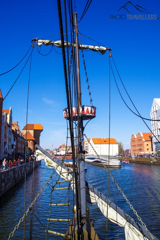 Der Mast des Piratenschiffs von Danzig