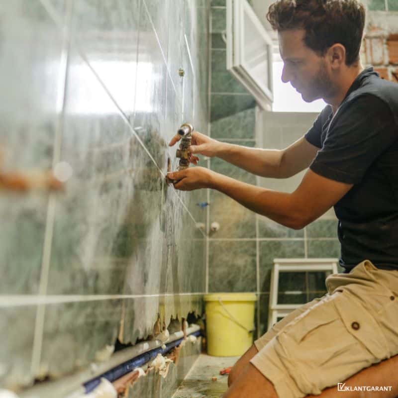 klantgarant badkamer tegelsleggen