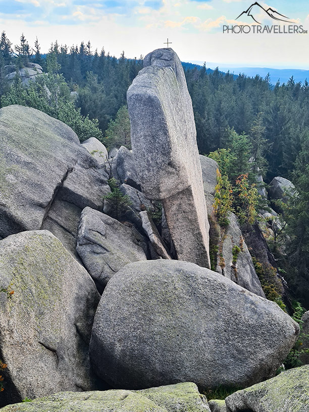 Das Fichtelgebirge ist bekannt für seine spannenden Felsformationen und Granitblöcke