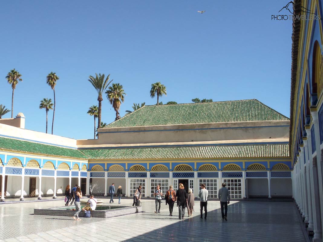 Der Bahia Palast in Marrakesch