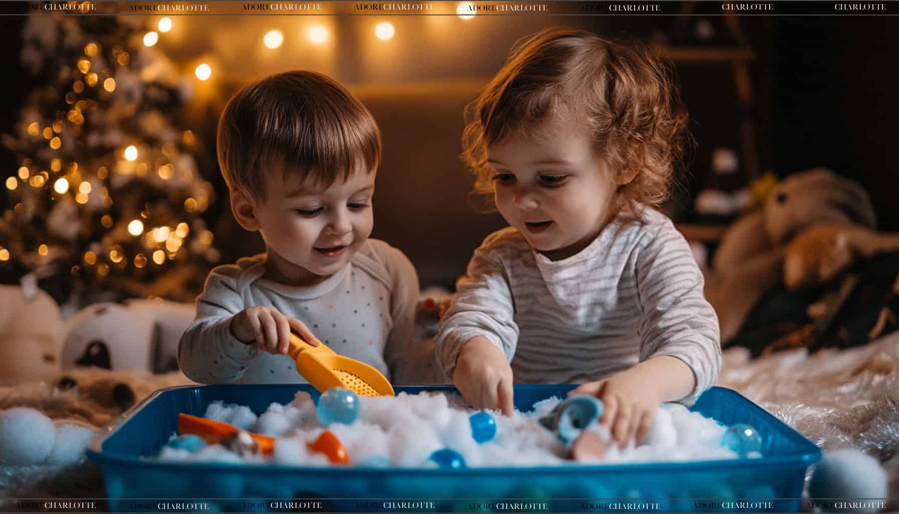 Keep Kids Entertained This Winter - Activities for preschoolers and toddlers.