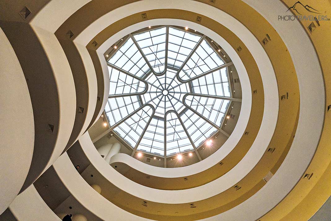 Die Spiralrotunde des Solomon R. Guggenheim Museums in New York