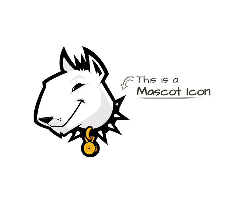 mascot icon This is an example of Mascot Icon