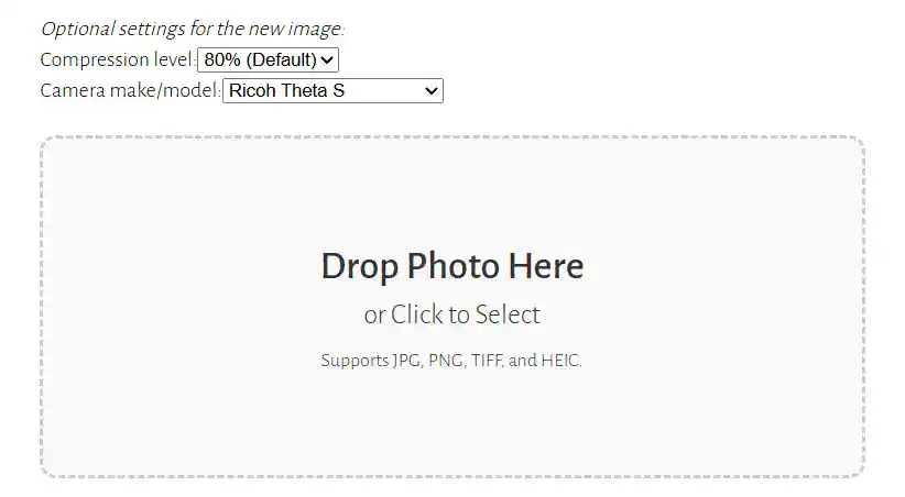 How to Upload and Share 360 Photos on Facebook in High Quality (Fixed) 3 Fix broken panoramas online with the Exif Fixer