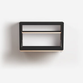 Fläpps Box Sekretär-in 80x50x20 | Klappbarer Wandschreibtisch mit viel Stauraum