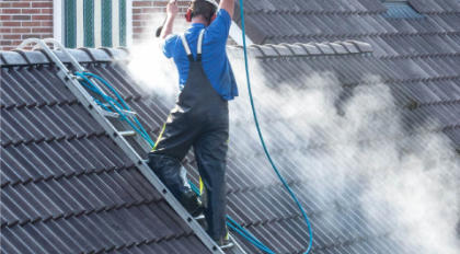 dakpannen reinigen Dakpannen reinigen | Schoonmakersdirect.nl