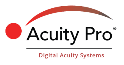 Acuity Pro logo – Digital Acuity Systems for vision testing and eye exams.