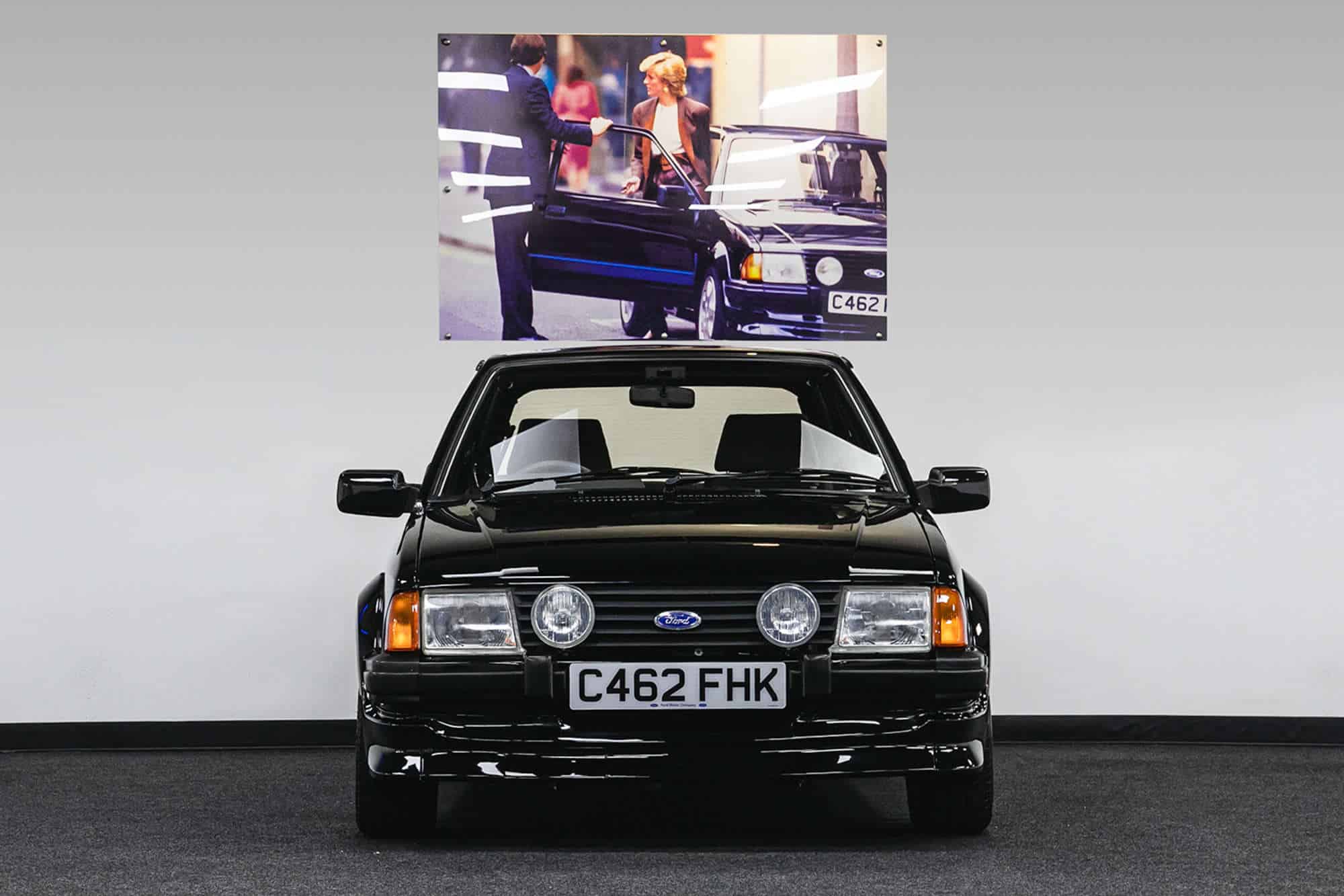 princess Diana Ford Escort RS Turbo