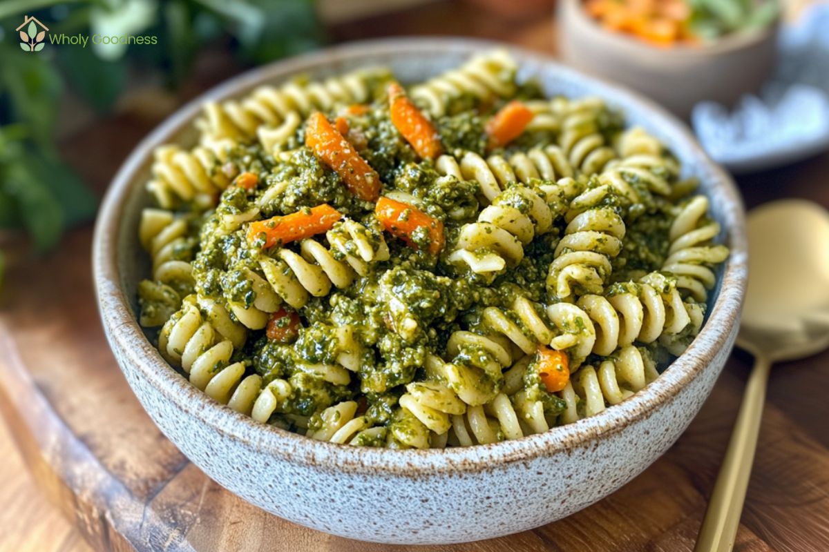 Vegan Creamy Carrot Top Pesto (2)