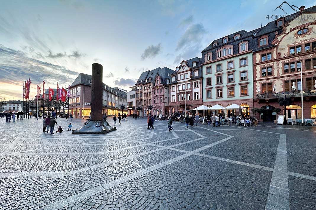 Der Marktplatz in Mainz