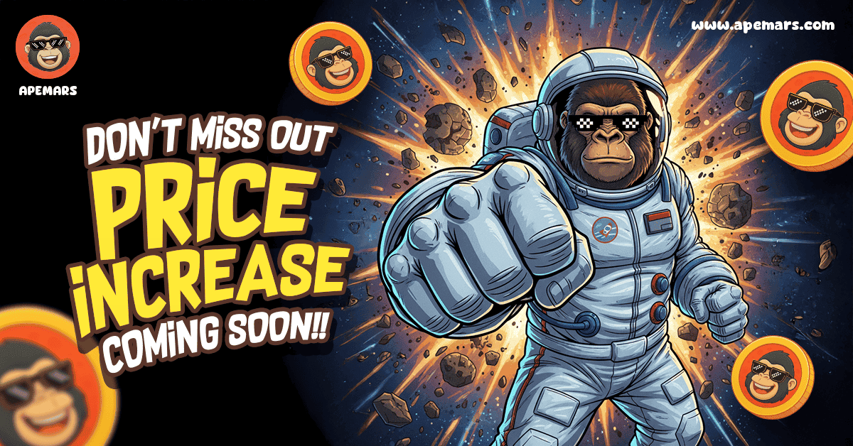 Here’s Why APEMARS is the Next 1000x Crypto with Stage 3 Ending in 24 Hours: 22,300% ROI Potential as APE and WIF Swing Wildly 2 image 96