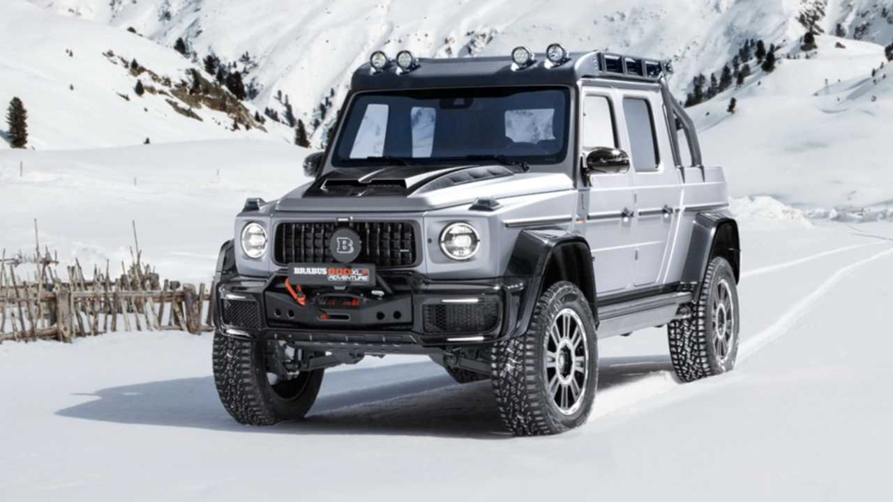 Brabus Unveils The Custom Mercedes-AMG G63 4ร4 โPerformance Pickupโ