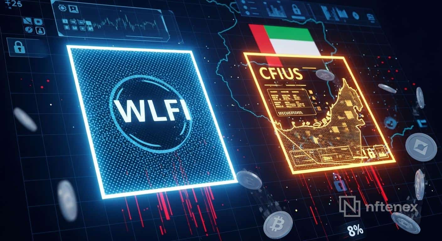 WLFI falls 8% amid CFIUS review risk over UAE stake 5 Why WLFI fell: CFIUS scrutiny over UAE’s reported 49% stake