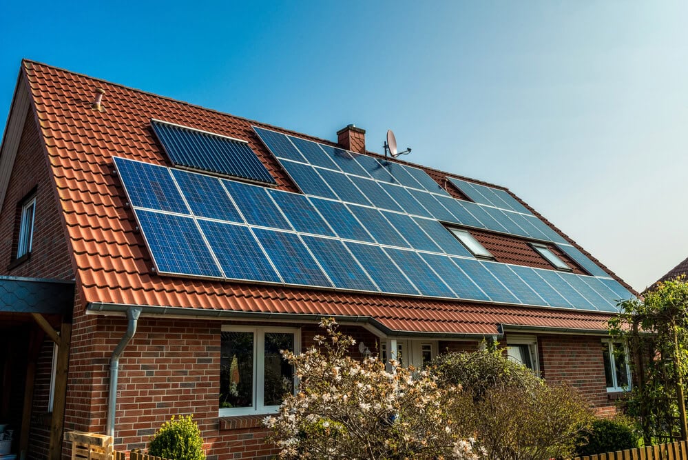 zonnepanelen op schuin dak