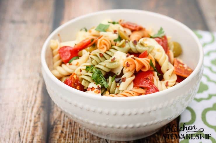 Pizza Pasta Salad
