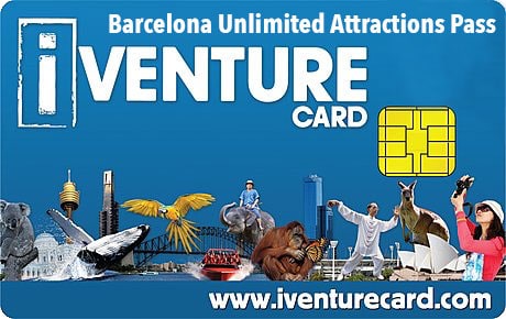 Iventure Card Barcelona Unlimited Attractions Pass