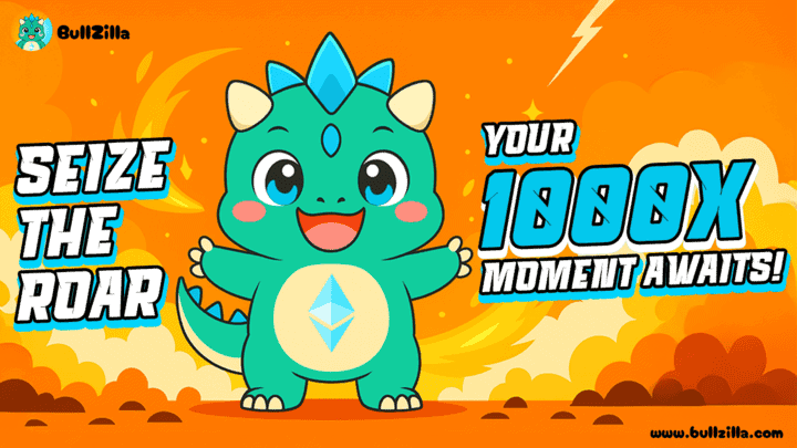 BullZilla promoting a staking opportunity