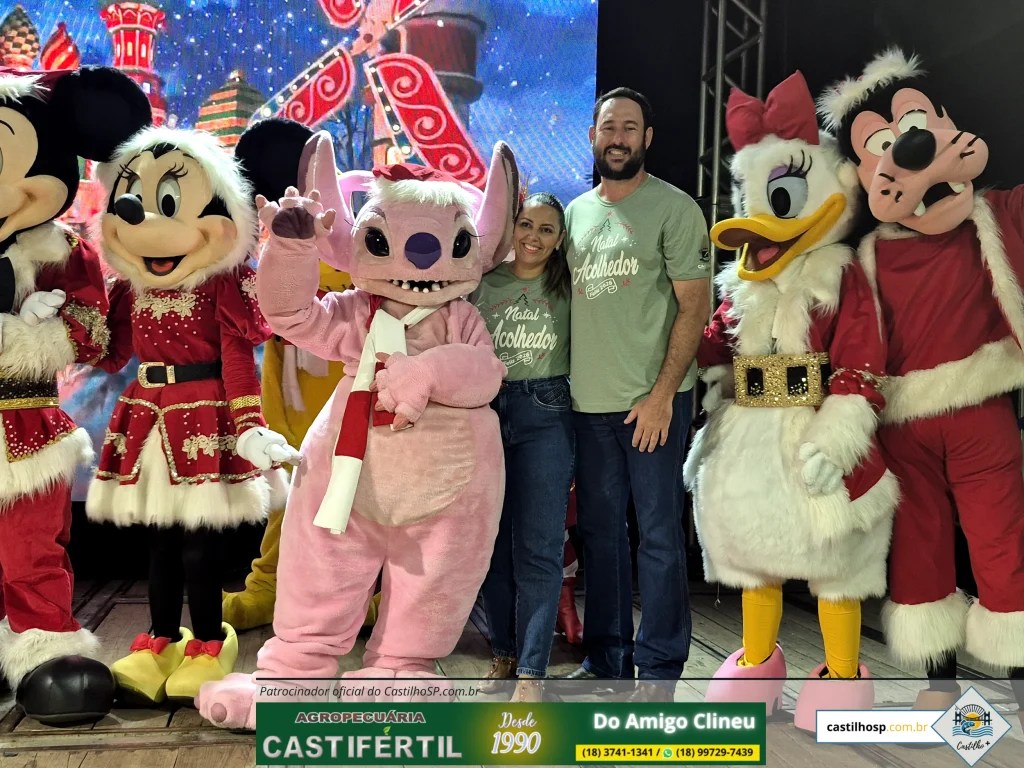 NATAL ACOLHEDOR EM CASTILHO SP