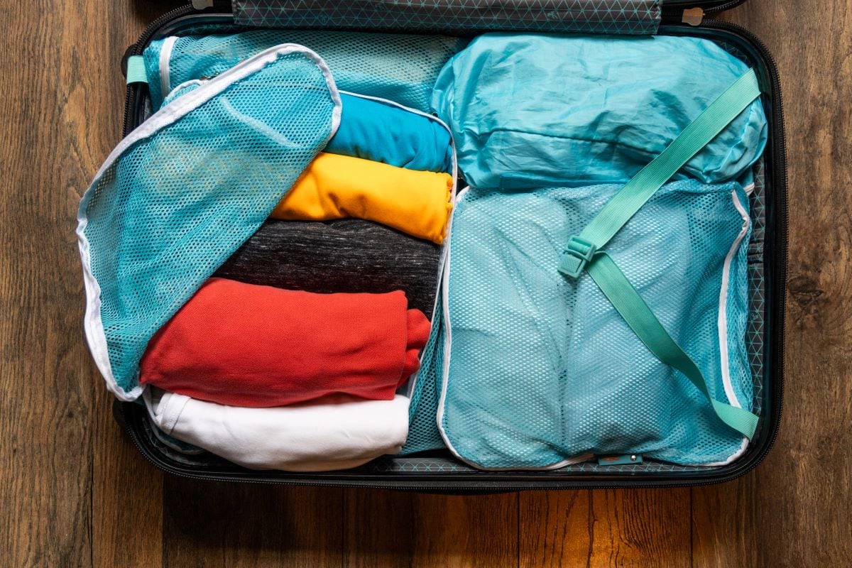 hacks to pack a suitcase
