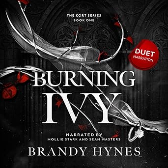 cover for the book burning ivy by brandy hynes